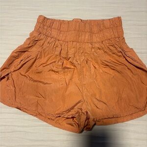 FP Movement by Free People Rust Orange Athletic High-Rise Shorts